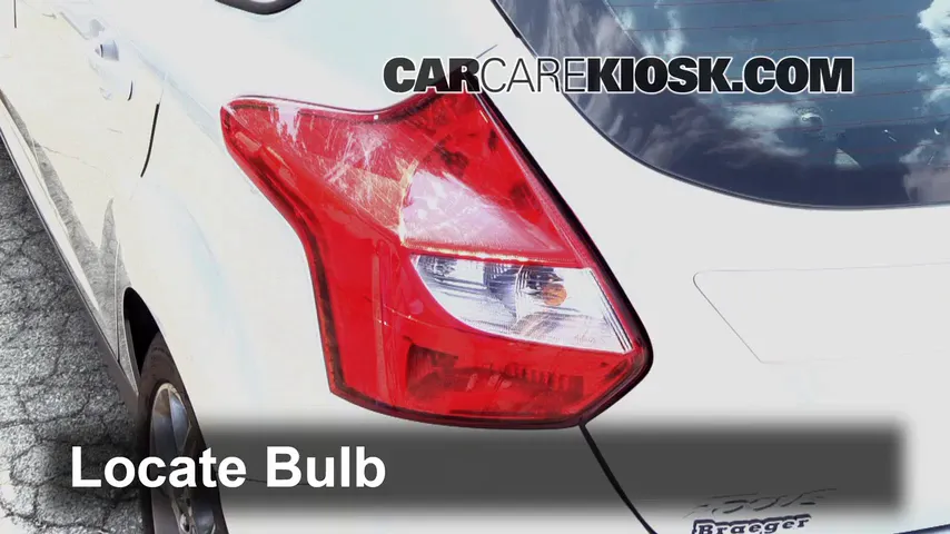 2013 Ford Focus SE 2.0L 4 Cyl. FlexFuel Hatchback Lights Brake Light (replace bulb)